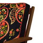 Aberto Design Cojín Multicolor 42 x 42 cm